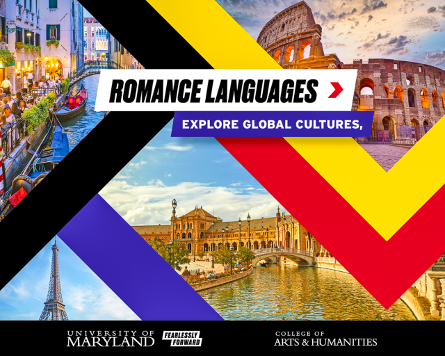 Romance Languages Collage